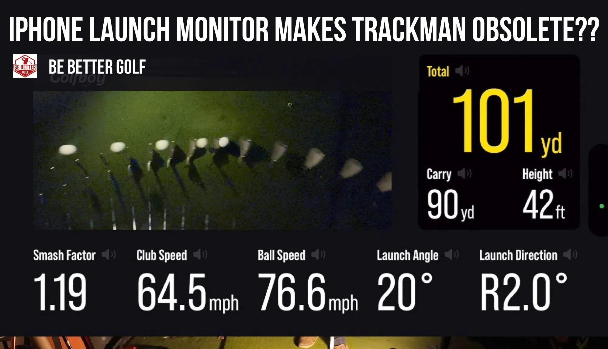 Golfboy Launch Monitor App Review